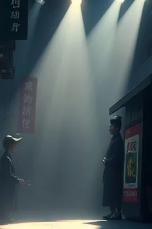 剧集《潮汐刻度》退潮礁石水位标尺海报