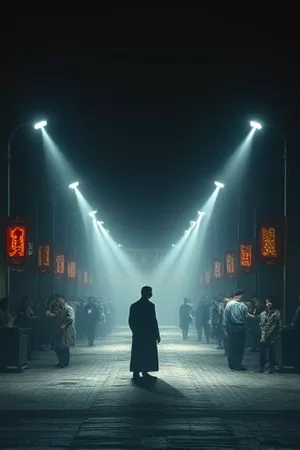 剧集《雨后第三扇窗》雨渍玻璃窗特写海报